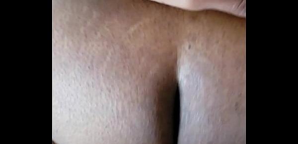  Sexy ebony let me hit from back